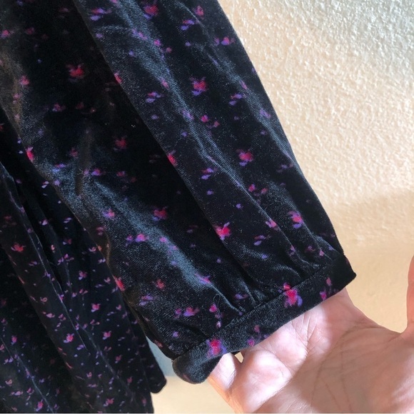 The Nines by HATCH™ Long Sleeve Velvet Swing Maternity Dress Size XXL - Picture 10 of 16